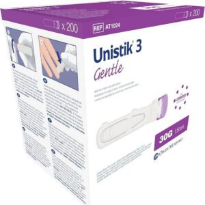 owen mumford unistik 3 safety lancets (30g)
