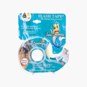 swim flash tape with exclusive crack n peel liner double sided clear adhesive clothing, fabric and body tape