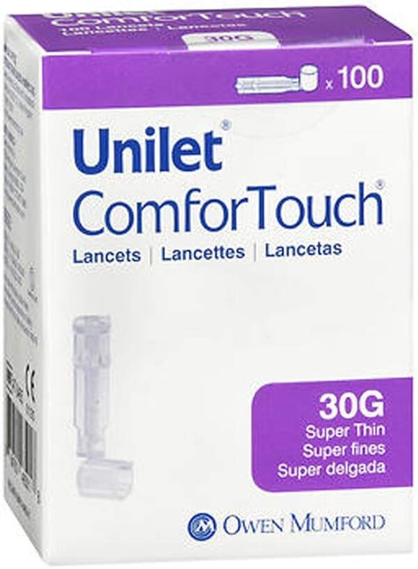 unilet comfortouch ultra thin lancets 28 gauge