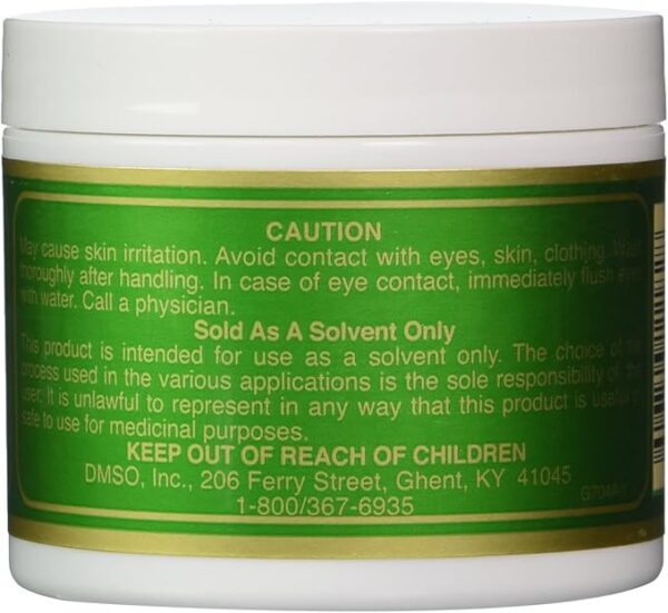 dmso gel with aloe vera, 4 ounce