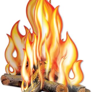 beistle 3 d campfire centerpiece