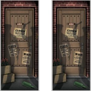 beistle plastic speakeasy door covers