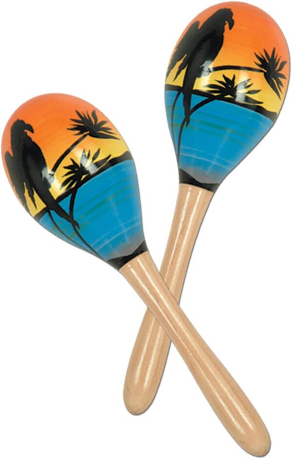 beistle tropical fun party maracas