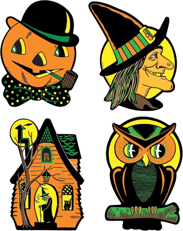 beistle packaged halloween cutouts