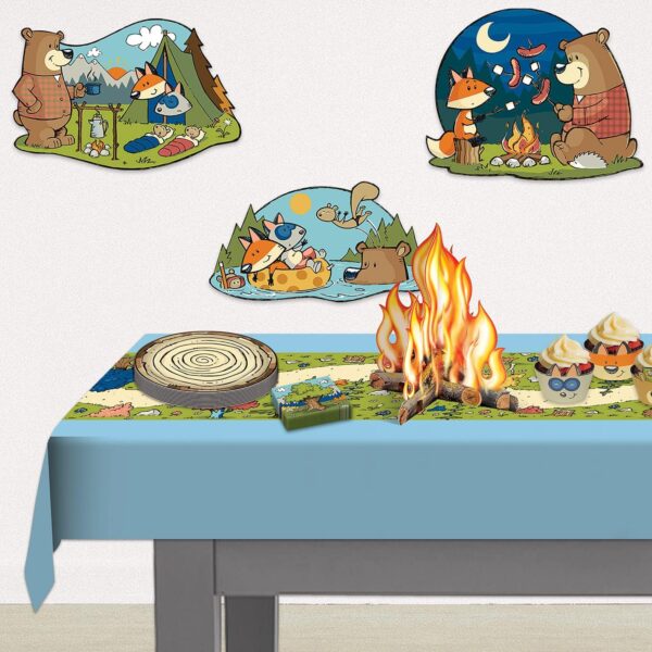 beistle 3 d campfire centerpiece