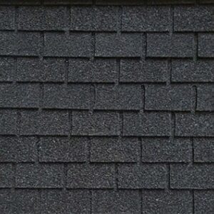 dollhouse miniature roofing black square asphalt shingles