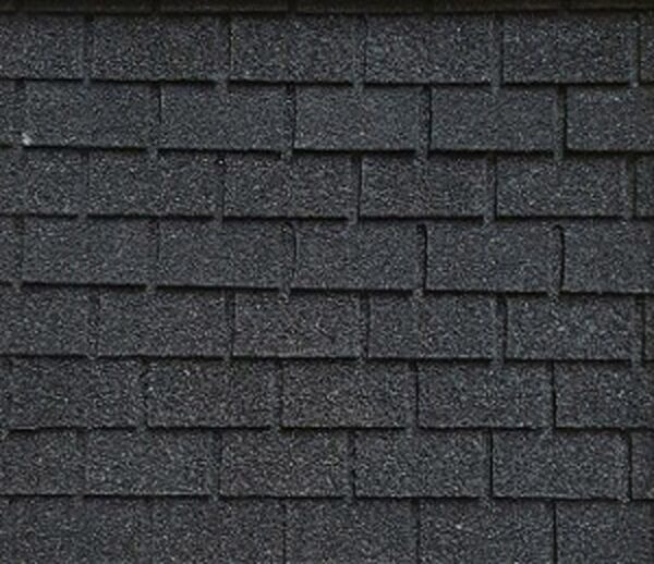 dollhouse miniature roofing black square asphalt shingles