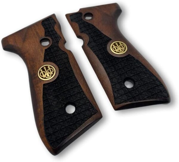 wooden beretta grips