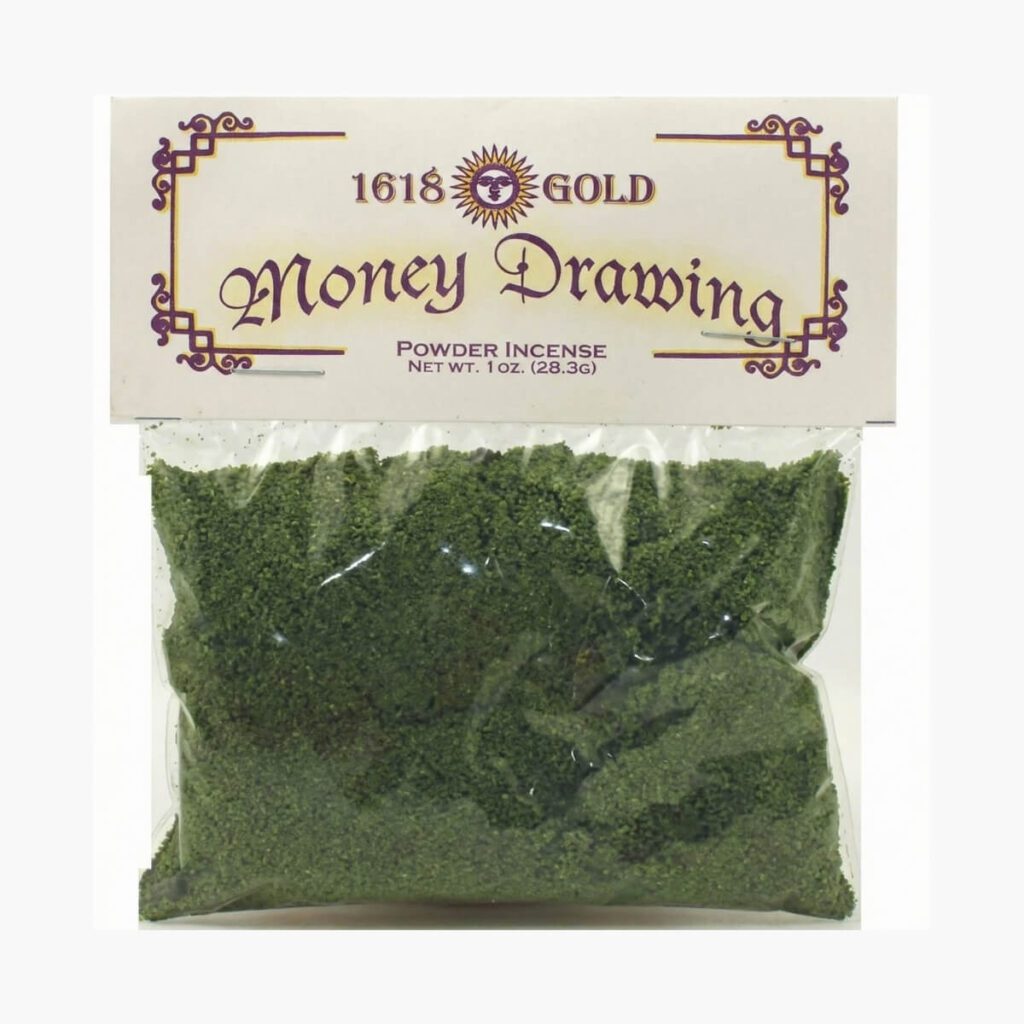 azuregreen ipgmond 1 oz 1618 gold money drawing powder incense