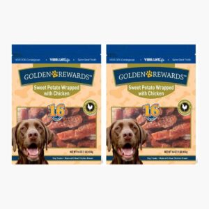 golden rewards sweet potato wrapped with chicken (16 oz, 2 count)