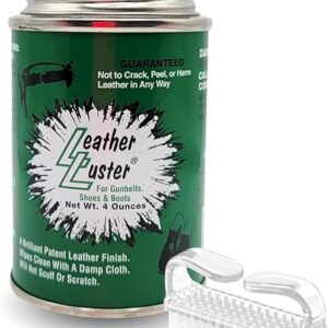 leather luster patent leather polish, cleaner and conditioner