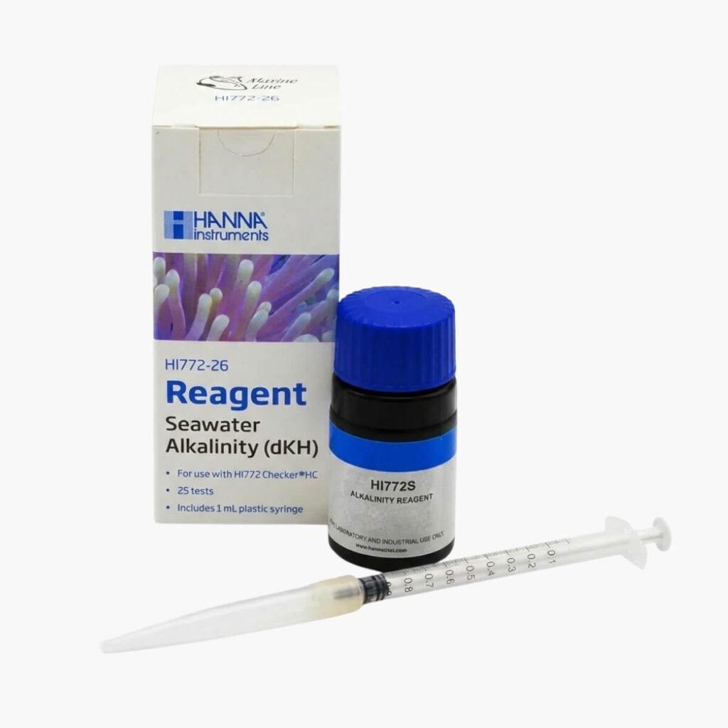 hanna alkalinity checker hc reagents – 25 tests (hi772 26 / hi755 26)