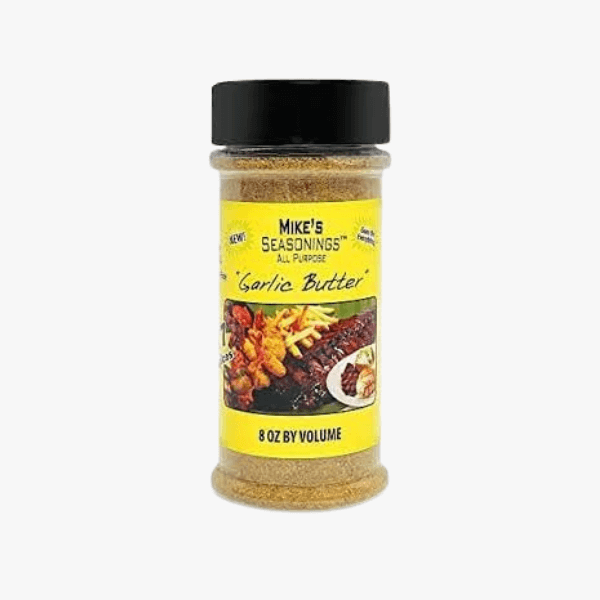 mike’s garlic butter seasoning 8oz – premium 17 spice blend