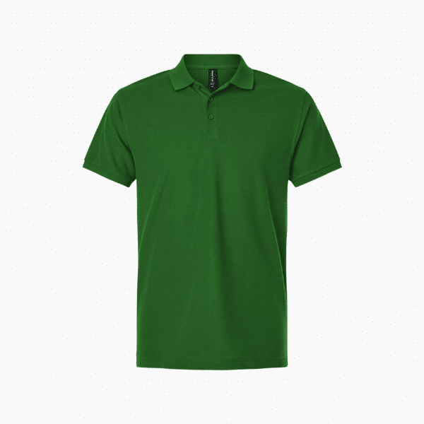 allpro 62800 men's pique polo shirt olive green
